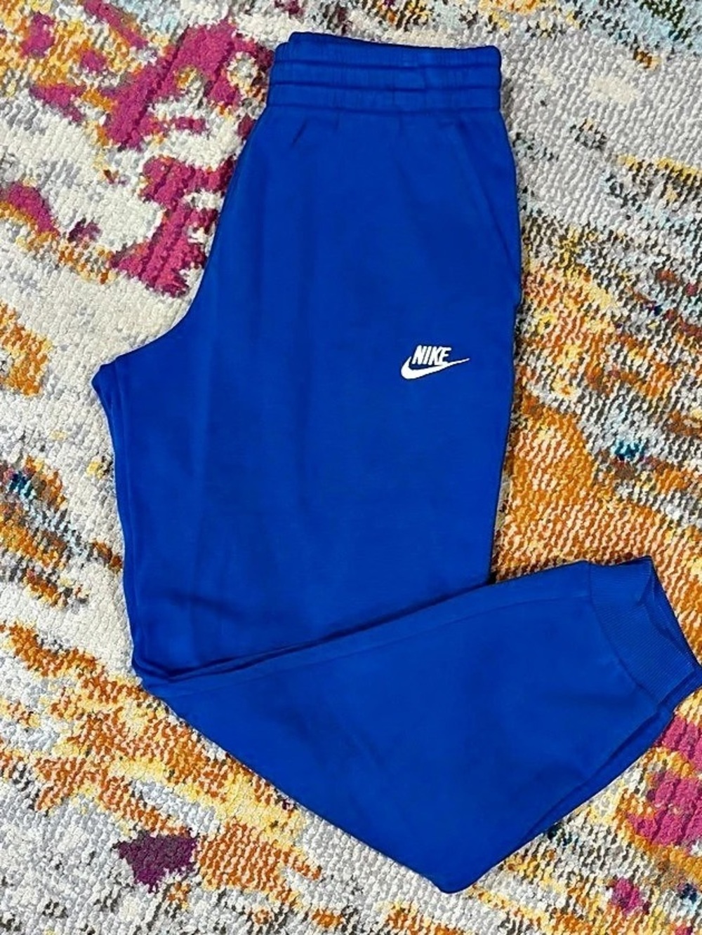 Nike Sportswear Club Fleece Joggers Blue Size youth XL